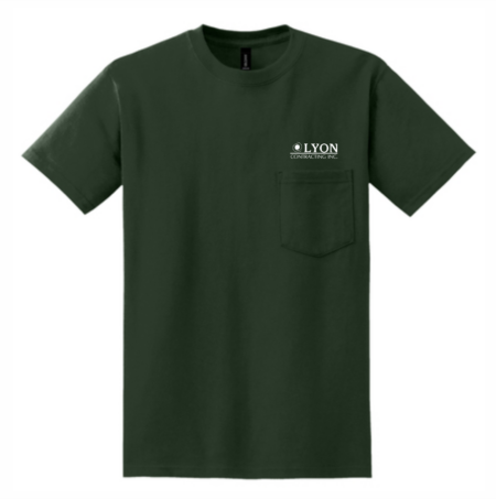 Mens Gildan 50/50 T-Shirt with Pocket