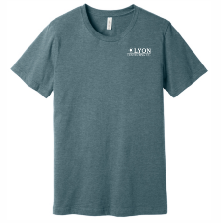 Mens Canvas Brand Heather Jersey T-Shirt