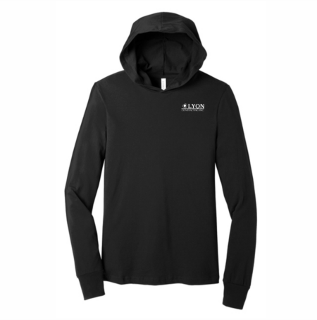 Mens Canvas Brand Jersey L/S Hoodie