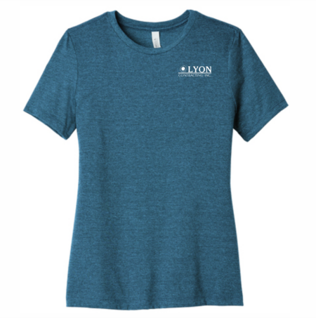 Ladies Canvas Brand Relaxed Fit Heather T-Shirt